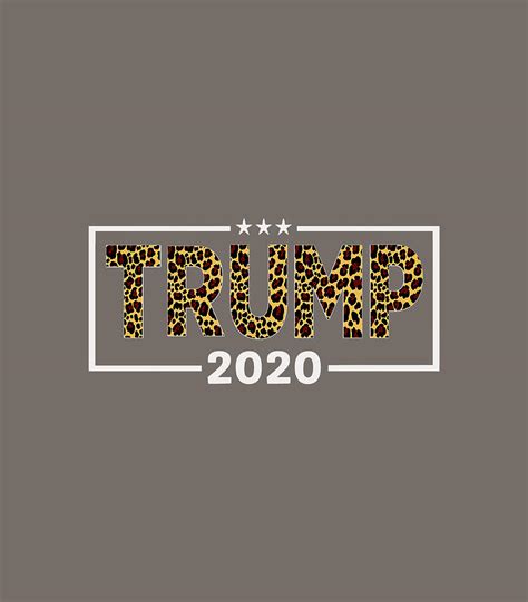 Donald Trump 2020 Leopard Print Women T Digital Art By Lainab Vikto