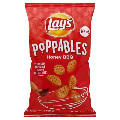 Lays Poppables Honey Bbq Potato Bites Shop Chips At H E B