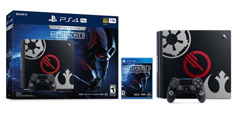 Ps4 Pro 1tb Star Wars Battlefront Ii Edition Extra Controller 400