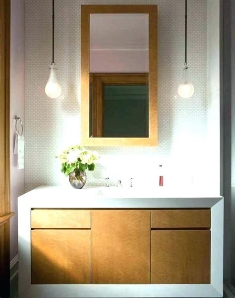 1 foot 6 inches on either side of the mirror) that are the important components. hanging pendant lights over bathroom vanity bathroom ...
