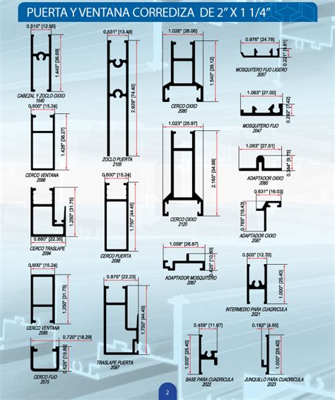 Lista 101 Foto Tipos De Perfil De Aluminio Para Ventanas Lleno