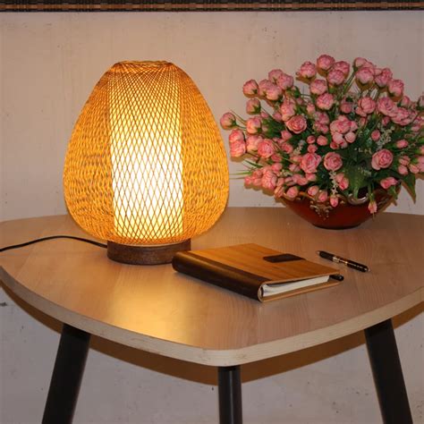 Handmade Bamboo Lamp Bamboo Lamps Bamboo Technology Lights Living Room