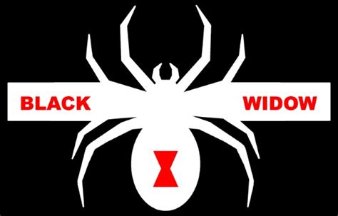 Black Widow Edition Decal Sticker 13