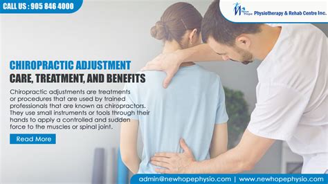 Chiropractic Adjustment Care Treatment And Benefits