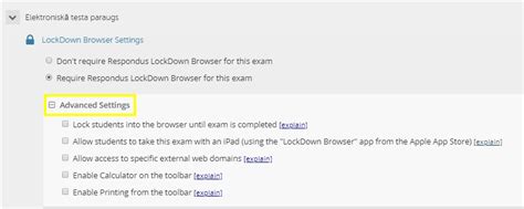 Lockdown browser is a locked browser for taking quizzes and exams in canvas. Docētājiem: Respondus Monitor un Lockdown pārlūka lieto | RSU