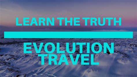 Evolution Travel Scam Review Warning Watch This First Youtube