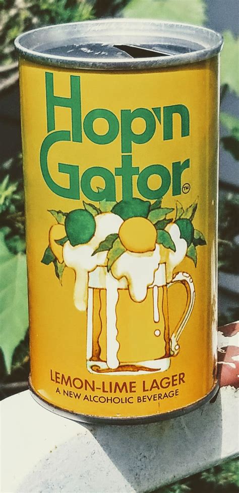 Hopn Gator Lemon Lime Gatorade Lager Pittsburgh Pa ~ 1975 Beer Cans