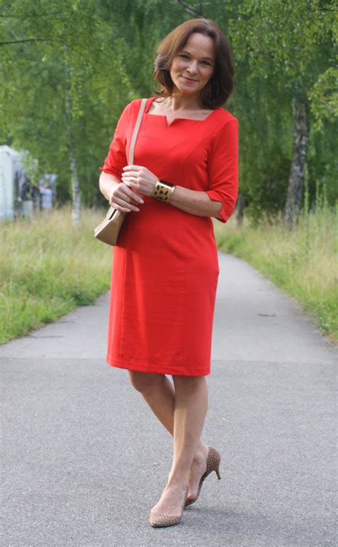 Styling A Red Dress Part 1 Office Look Lady Of Style