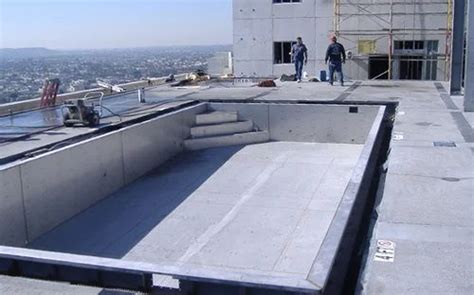 Rooftop Swimming Pool Structural Design