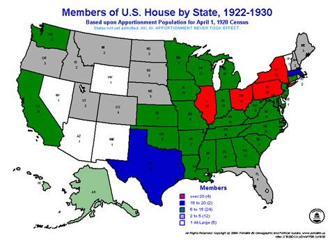 Polidata Andreg Apportionment Maps Us House 1920 Census