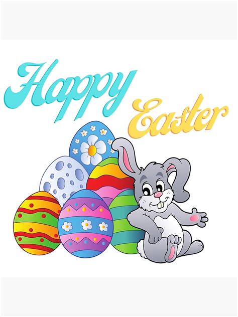 Happy Easter 2022 Poster By Madraso Redbubble