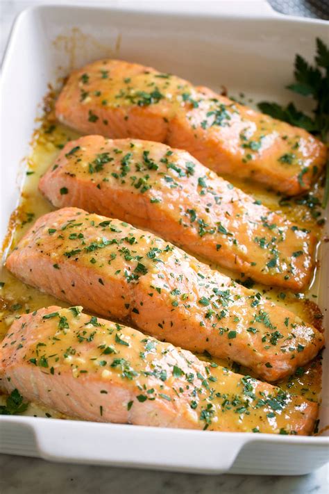 Recipe For Salmon Fillets Oven Baked Salmon In Foil With Garlic