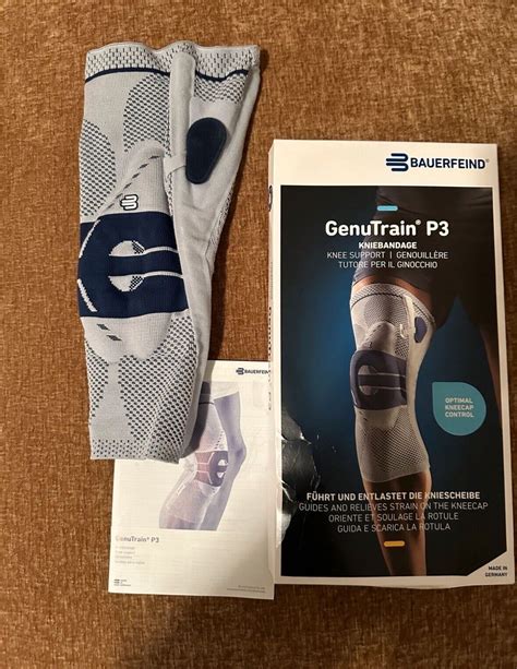 BAUERFEIND GENUTRAIN P Kniebandage Knie Support Wie Neu EBay