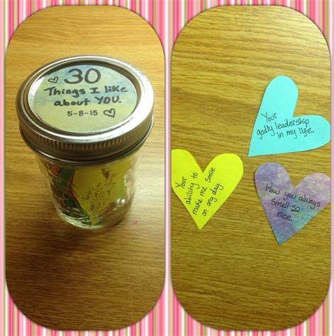 Made This Jar Of Hearts For My Boyfriend We Have Been Dating For One