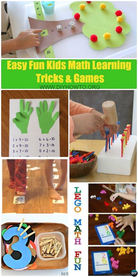 Easy Fun Kids Math Learning Tricks Games