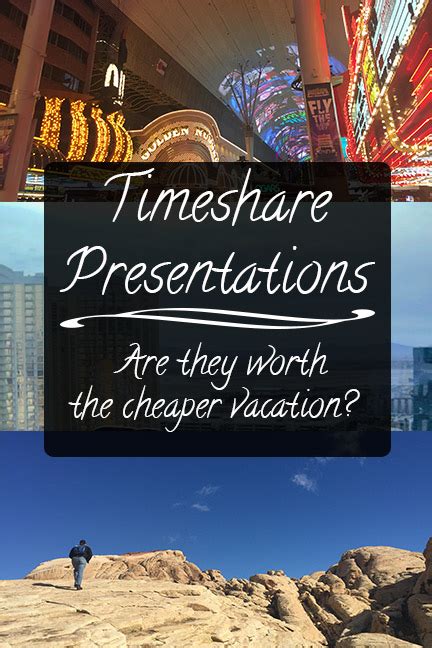 Life's Sweet Journey: Is Listening to a Timeshare Presentation Worth ...