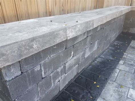 Custom Stoneworks And Design Inc Patio Walkway Sitting Wall In Rodgers