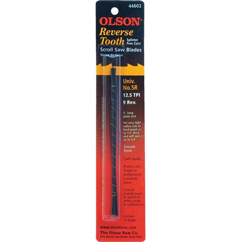 Buy Olson Plain End Scroll Saw Blade