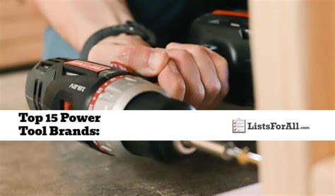 Best Power Tool Brands The Top 15 List