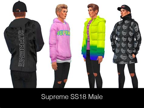 Streetwear For Sims 4