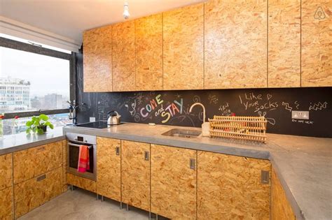 Please like and share if you enjoyed it! Zone 1 Design flat in London | Plywood kitchen, New ...