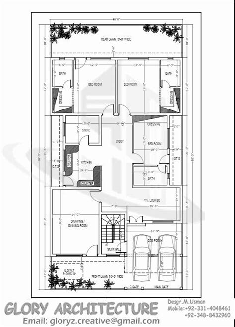 40 X 80 House Plans Inspirational 40x80 House Plan G 15 Islamabad House