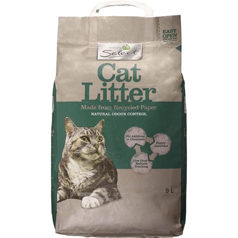 Select Paper Cat Litter 9l Woolworths