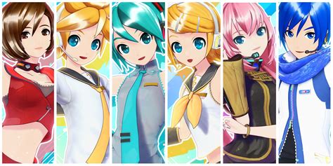 Every Character In Hatsune Miku Project Diva Megamix Plus Ranked