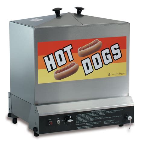 Super Steamin Demon Hot Dog Warmer Classic Popcorn