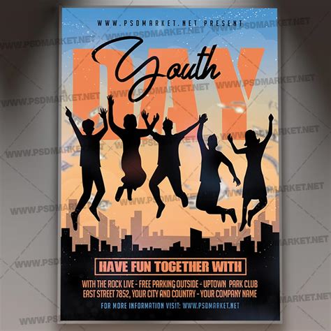 Everything has a lovely closure…. Download Youth Day Event Flyer - PSD Template | PSDmarket