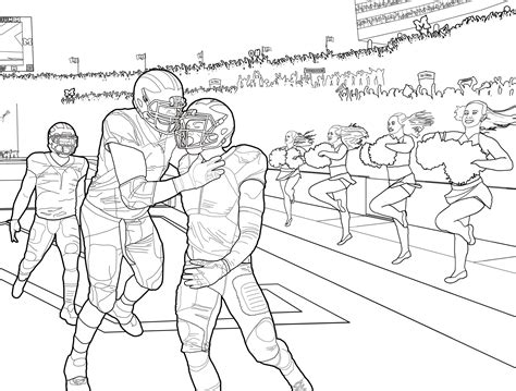 Michigan Football Coloring Pages Coloring Pages