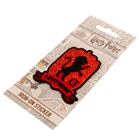 Official Harry Potter Iron On Patch Gryffindor Buy Online On Offer