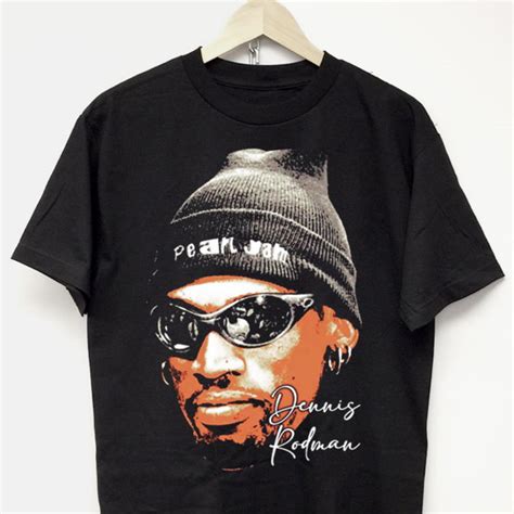 Dennis Rodman T Shirt Vintage Rap Off Rodzilla White Astroworld Travis