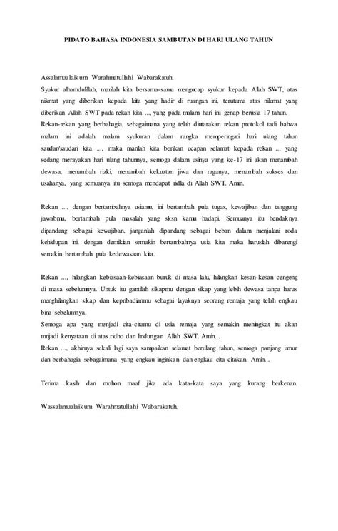 60+ Kata Sambutan Ulang Tahun Singkat