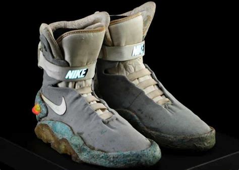 Original Back To The Future Nike Mag Shoes Go Up For Auction Geeky