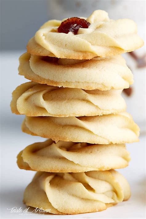 Shortbread Cookies With Jam Taste Of Artisan