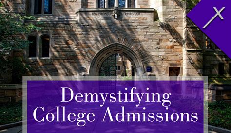 Demystifying College Admissions Excellence Performance