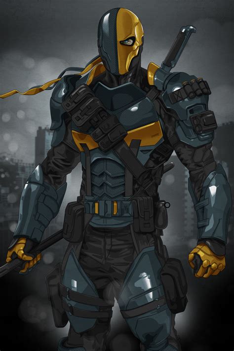 640x960 Deathstroke Dc Comics Art Iphone 4 Iphone 4s Hd 4k Wallpapers