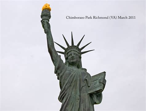 Statue Of Liberty Replica Chimborazo Park Richmond Va Flickr
