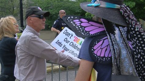 Drag Queen Storytime Plagued By Protesters Outside Main Library