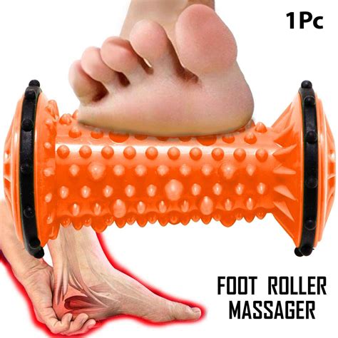 Fitsy Acupressure Foot Roller Massager Orange