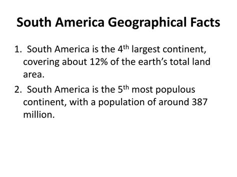 Ppt South America Powerpoint Presentation Free Download Id1485516