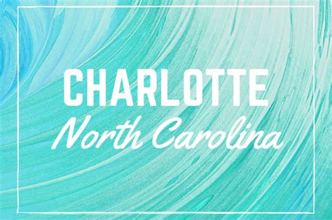 Charlotte North Carolina Water Quality