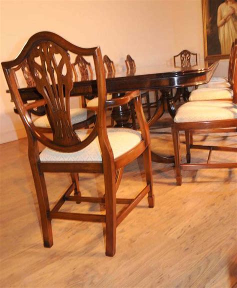 Unfortunately many of these have now become scarce due to deforestation, and because of this it's a lot harder to find good ability but affordable furniture in these single woods. Set Prince Wales Mahogany Dining Chairs Furniture