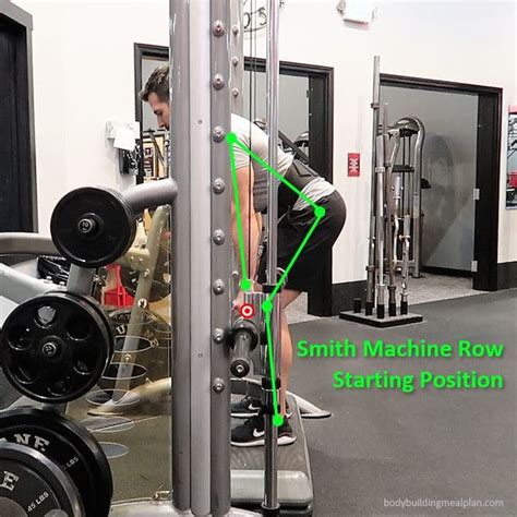 Smith Machine Row Works Great For Beginners And Advanced Lifters