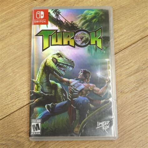 Turok Nintendo Switch Limited Run Games Nightdive Studios Ebay