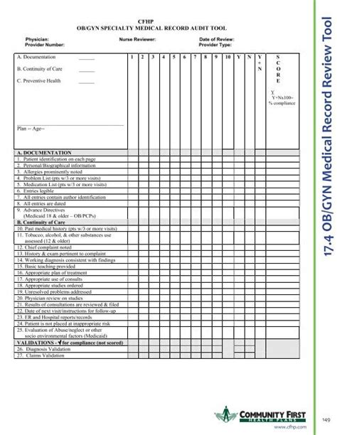 Medical Chart Review