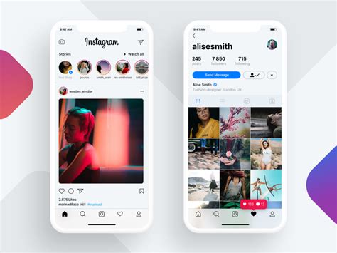 Iphone X Instagram Concept By Ivan Martynenko For Cleveroad 🇺🇦 On Dribbble