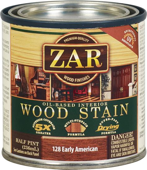 Zar 12806 Wood Stain Early American Household Wood Stains