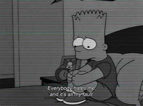 Sad Bart Simpson Wallpaper Pc